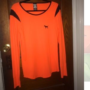 PINK neon orange long sleeve